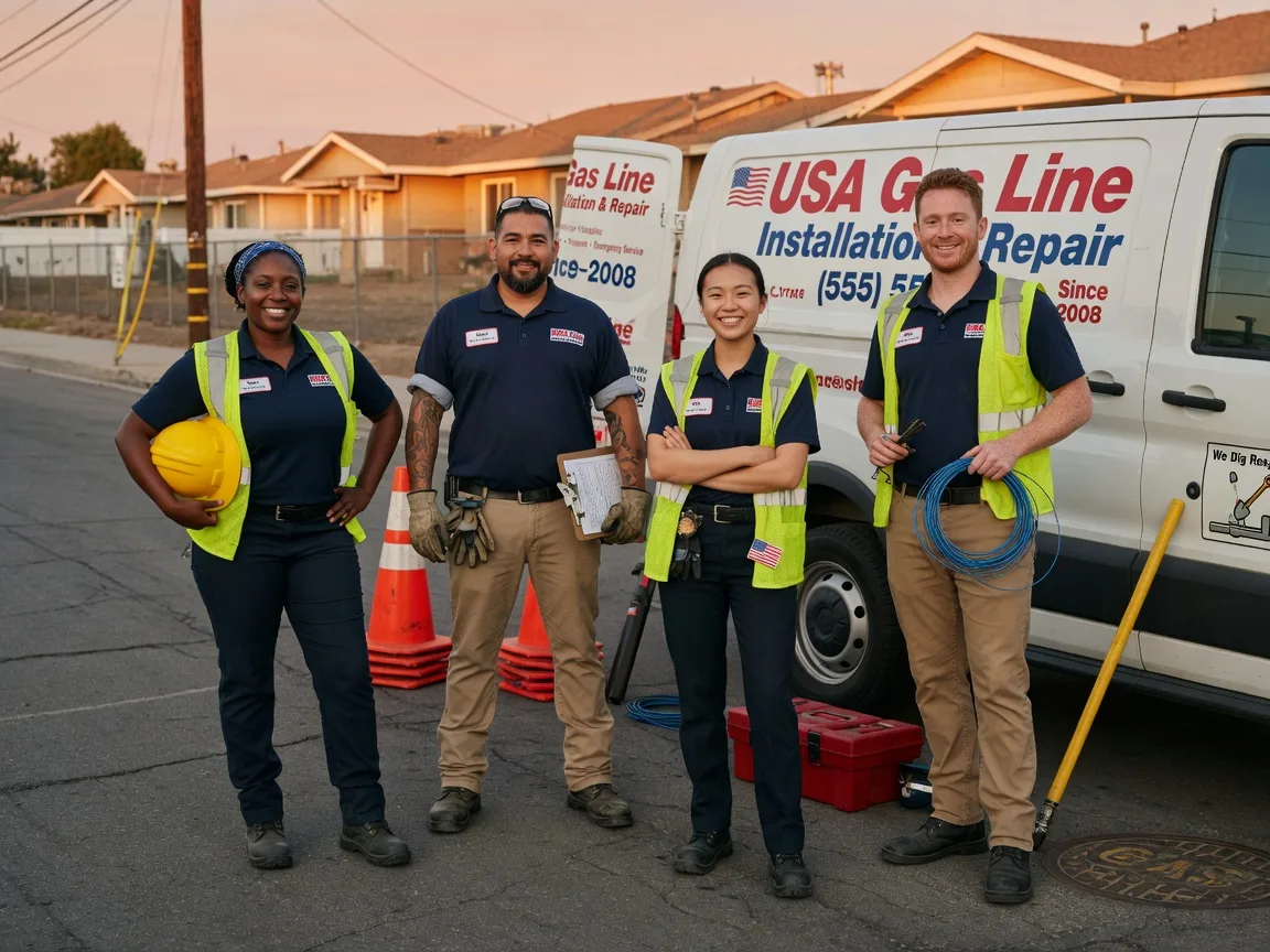 Gas Line Installation company in Mcelhattan, PA